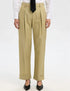 Selected Femme tapered dora pant slate green